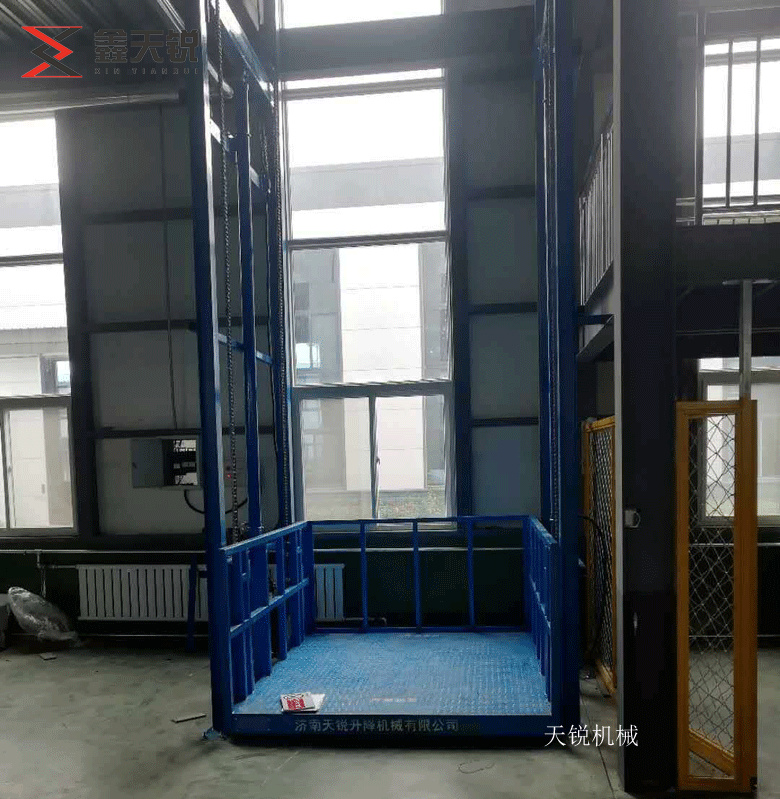 商丘导轨式升降机验收合格